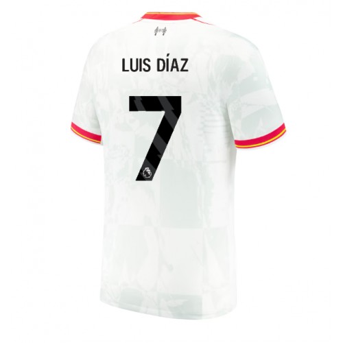 Dres Liverpool Luis Diaz #7 Rezervni 2024-25 Kratak Rukav